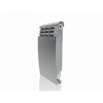 Радиатор биметалл Royal Thermo BiLiner Silver Satin 500 - 4 секции